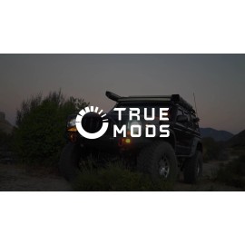 TRUE MODS Black 5x7 7x6 LED Headlights for Jeep Wrangler YJ Cherokee XJ Ford Chevy TOYOTA