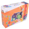 Domino Game Car Toy Set DIY Automatic Placement Domino Train