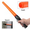 JowBeam 16 inch Traffic Wand Small Orange LED Safety Signal
