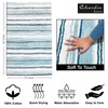 Chardin home Maui Bath Rug Runner with Skid Resistant Latex