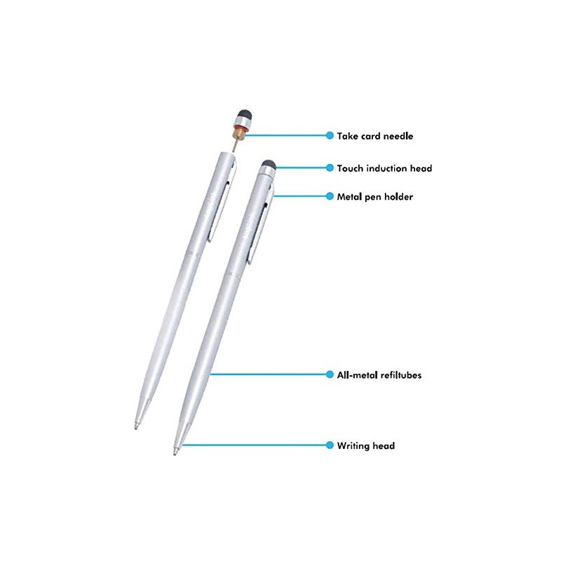 LogiLink Silver Stylus Pen & Ballpoint Pen AA0041