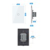 LIVOLO 1-Gang Touch Dimmer Switch, Flexible Installation (Works with or