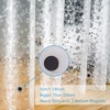 UFRIDAY Extra Long Shower Curtain Liner 72x86 Inch,EVA Plastic Waterproof