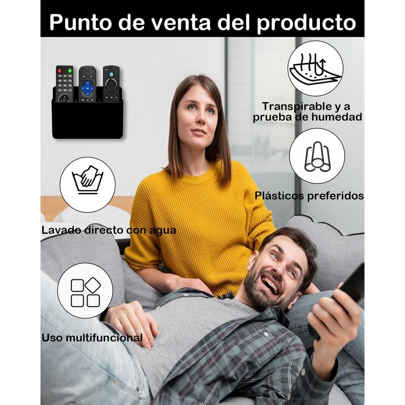 2 Piezas Porta Controles, Porta Controles Pared De Múltiples Mandos