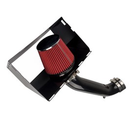 AUTOSITY Air Intake Kit, Cold Air Intake System Kits w/Filter Aluminum Replacement for 2003-2008 RAM 1500/2500 4.7L/ 5.7L Engine (Red)