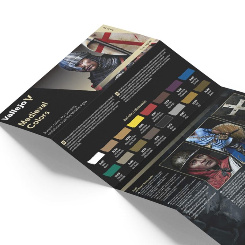 Vallejo - Model Color Medieval Colors Set | Modeling Acrylic
