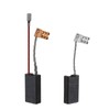 OTOTEC Pair of 1617014144 1617014135 Motor Carbon Brushes 24mm/25mmx12.5mmx6.3mm Auto