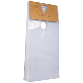Skywin 500 Door Hanger Bags 6 x 12 inches - Clear Door Hanger Bags Protects Flyers, Brochures, Notices, Printed Materials - Waterproof and Secure Door Knob Hanger for Outdoor Use (500)