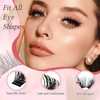 FADLASH Lash Clusters Natural Eyelash Clusters DIY D Curl Cluster