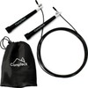 CampTeck U6576 Speed Skipping Rope Adjustable Steel Cable Jump Rope