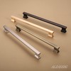 Alzassbg 5 Pack Brushed Satin Nickel Cabinet Pulls, 10 Inch(254mm)