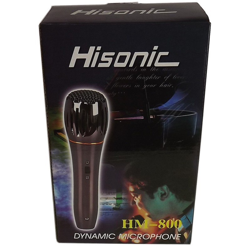 Hisonic HM800 Professional Wired Dynamic Handheld Microphone Uni-directiona