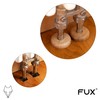 FUX 2 Pieces Wooden Radiator Pipe Cover for 15-22mm Pipes;