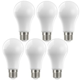 Satco (6 Pack) Dimmable Led Filament Lamps, S12434, High Lumens, 13.5 Watt, A19; Soft White; Medium Base; 3000K; 90 CRI; 120 Volt for use at Residential, Hospitality, Display and Commercial