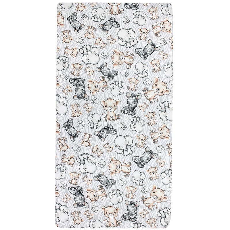 TupTam Baby Fitted Sheet for Baby Cot Bed Pack of