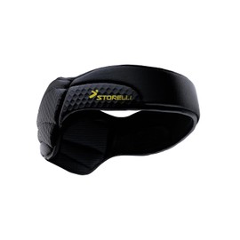 Storelli ExoShield Protector de Cabeza, protección de Cabeza de Grado Militar, Diadema con Relleno de Espuma, Casco Oficial de US Club Soccer, Negro, Talla 4