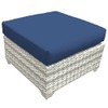 TK Classics TKC045b-O-NAVY Fairmont Ottoman, Navy