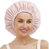 ATNKE Women's Silk Sleeping Bonnet Soft Double Layer Satin Lined