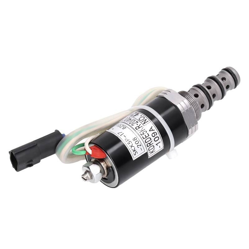 Rotary Solenoid Valve Stainless Steel Hydraulic Pump Control Valve for