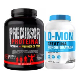 Precursor De Testo 2.2kg + Creatina Monohidratada D-mon 1kg