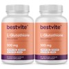 BESTVITE L-glutatión 500 mg utilizando ingrediente setria clínicamente investigado (60