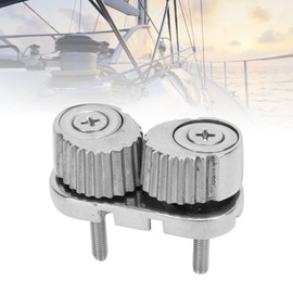Marine Cam Cleat,Boat Cam Cleat 316 Stainless Steel Quick Release Marine Cam Cleat Clip for Maximum 10mm Rope