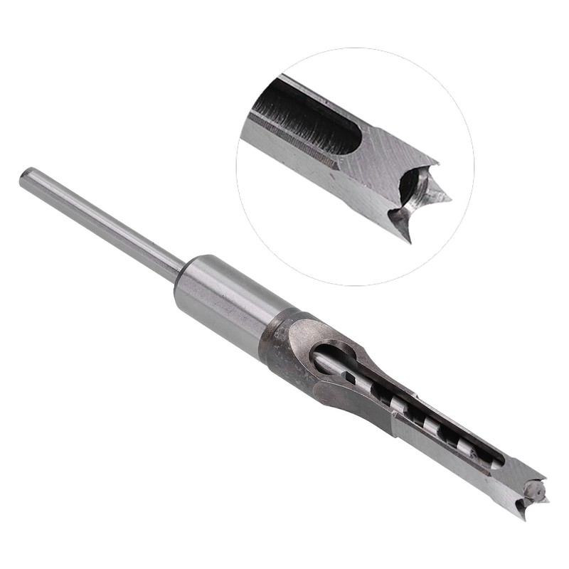 Square Hole Drill Bit High Speed Steel Incisive WearResistant Durable