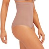 Spanx Women's Higher Power Panties Waist Shapewear, Café Au Lait