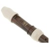 Yamaha Recorder, Soprano, German Fingering, Simulated Ebony White Trim