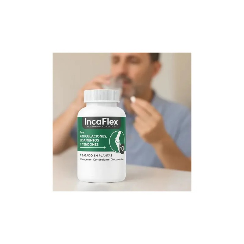 Supervits Incaflex 100capsula Articulaciones Glucosamina Sin Sabor