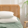 BESTOUCH 100% Washed Cotton Pillowcase for Hair and Skin Linen