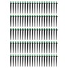 100pcs Drip Emitters 360 Degree Adjustable Water Flow Drippers Sprayer