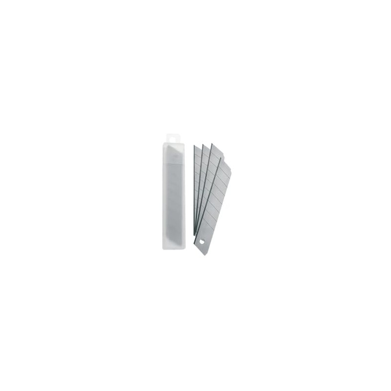 Office Depot 18 mm Silver Metal Replacement Blades 10 Units