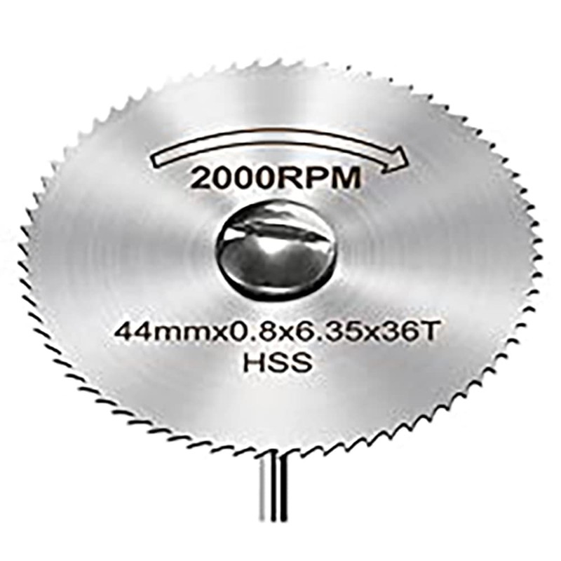 6pcs HSS Cutting Discs for Rotary Tool, HSS Disc Drill