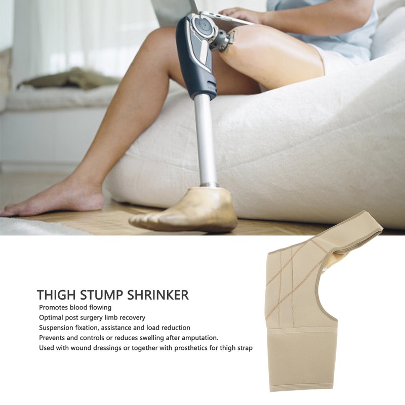 Above Knee Stump Shrinker Adjust Tightness Reduce Swelling Prosthetic Stump