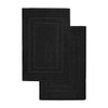 GREEN MARK Textilien Set of 2 Bath Mat Premium Quality