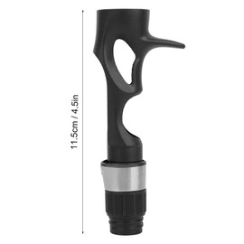 Fishing Rod Seat, 3Pcs Anti Slip Fishing Rod Reel Seat WheelRod Mount Clip Casting Anti-Static Fish Tools FishRod Building Handbar Grip for Different Sizes Fish Reels