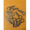 ilco, Champion, Yale 10 Push Keys, Pancake Padlock Key Blanks,