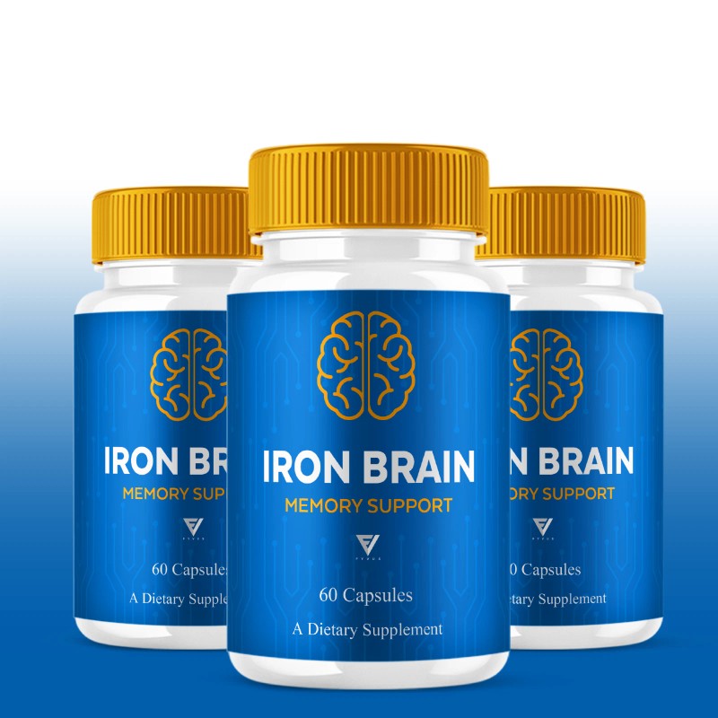 Fyvus Iron Brain Premium Nootropic Supplement, IronBrain Pills (60 Capsules)