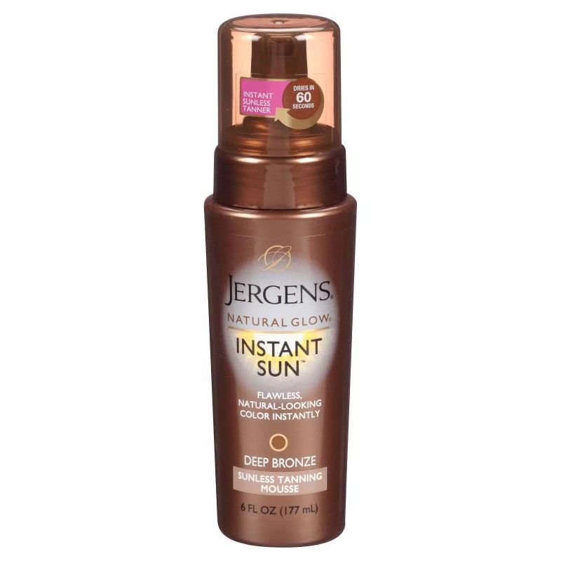 Jergens Instant Sun Tanning lotion 6 OZ