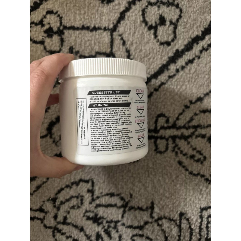 D2 Nutrition Creatine for Women 70servings Growth Energy Endurance Recovery