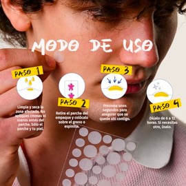 Parches para Acne Invisibles - 30 Parches de Hidrocoloide 12mm | K-Beauty Hecho en Corea | Diseñados para Piel Latina | Vegano Cruelty Free | Dia y No
