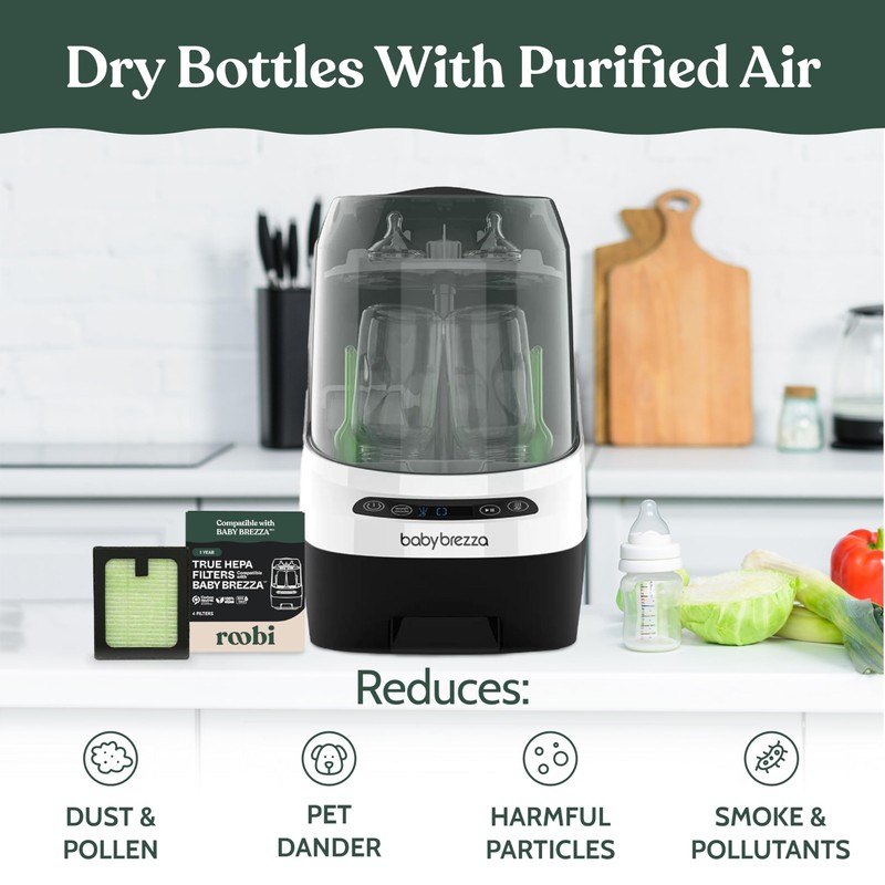 Roobi Hepa Filters Compatible with Baby Brezza. Specially Formulated for
