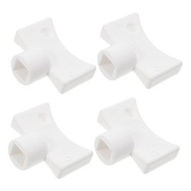 IWOWHERO 4pcs Radiator Valve Bleed Keys Square Socket Allen Wrench for Water Tap Plumbing Valve Heater