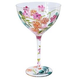 Lesser & Pavey British Designed Cocktail Glass | Cocktail Glasses with a Variety of Use Including Margarita, Espresso Martini Glass | Butterfly Cocktail Glasse for Home or Events - Lynsey Johnstone