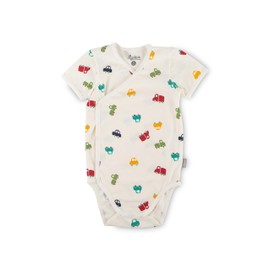 Sigikid Classic Baby Short-Sleeved Wrap Bodysuit, White