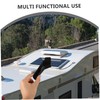 Outanaya 4Pcs Rv Gutter Spouts Durable Rain Gutter Diverters for