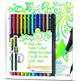 Chameleon Pen Blendwriter Bright Set of 12 Illustration Pen Set