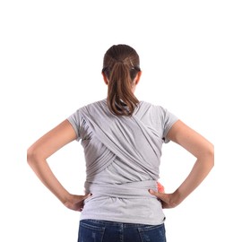 Fular semielástico Changuitos (Gris Claro)