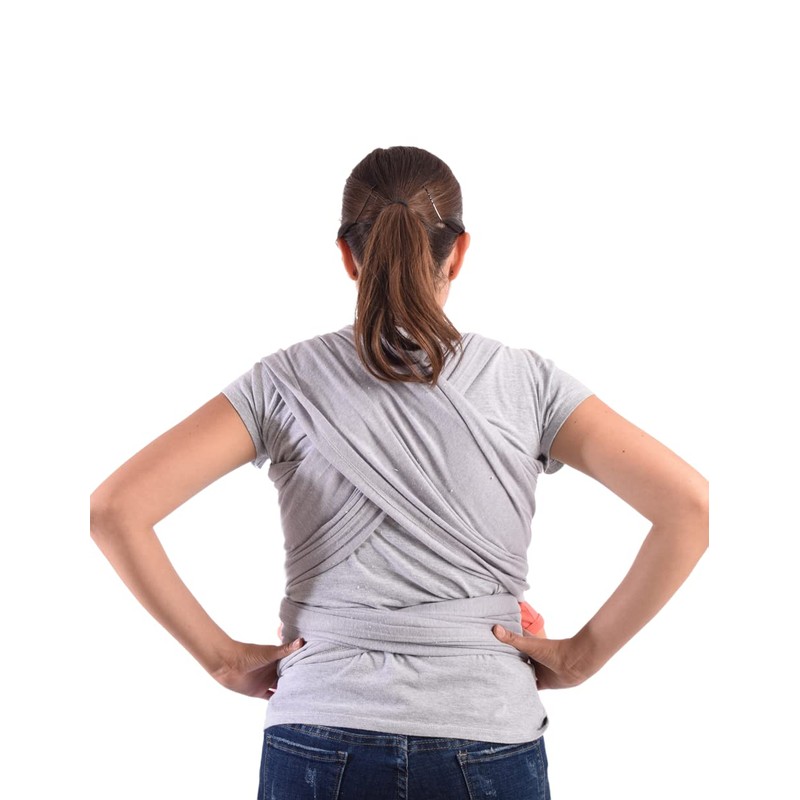 Fular semielástico Changuitos (Gris Claro)